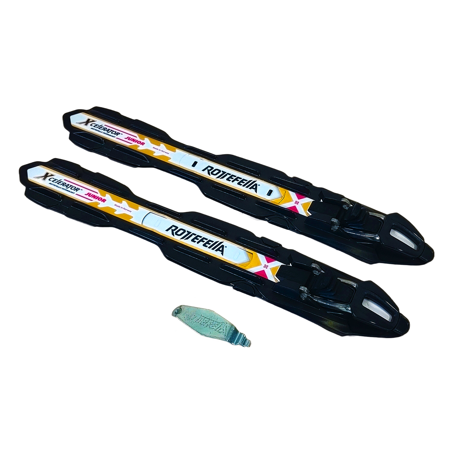 A product picture of the Rottefella Xcelerator Junior NNN Skate Bindings NIS