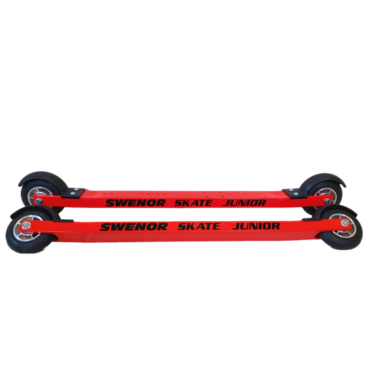 A product picture of the Swenor Skate Junior Aluminum Rollerskis