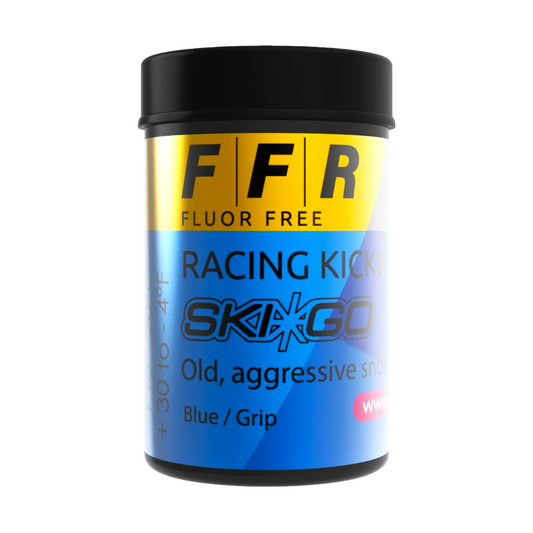 A product picture of the Ski*Go FFR Blue Racing Hardwax