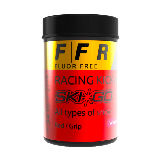 A product picture of the Ski*Go FFR Red Racing Hardwax
