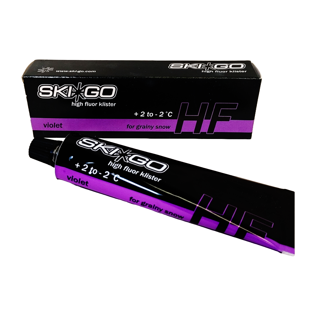 A product picture of the Ski*Go HF Violet Klister