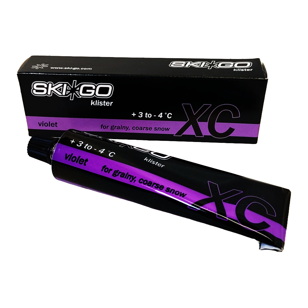 A product picture of the Ski*Go XC Violet Klister