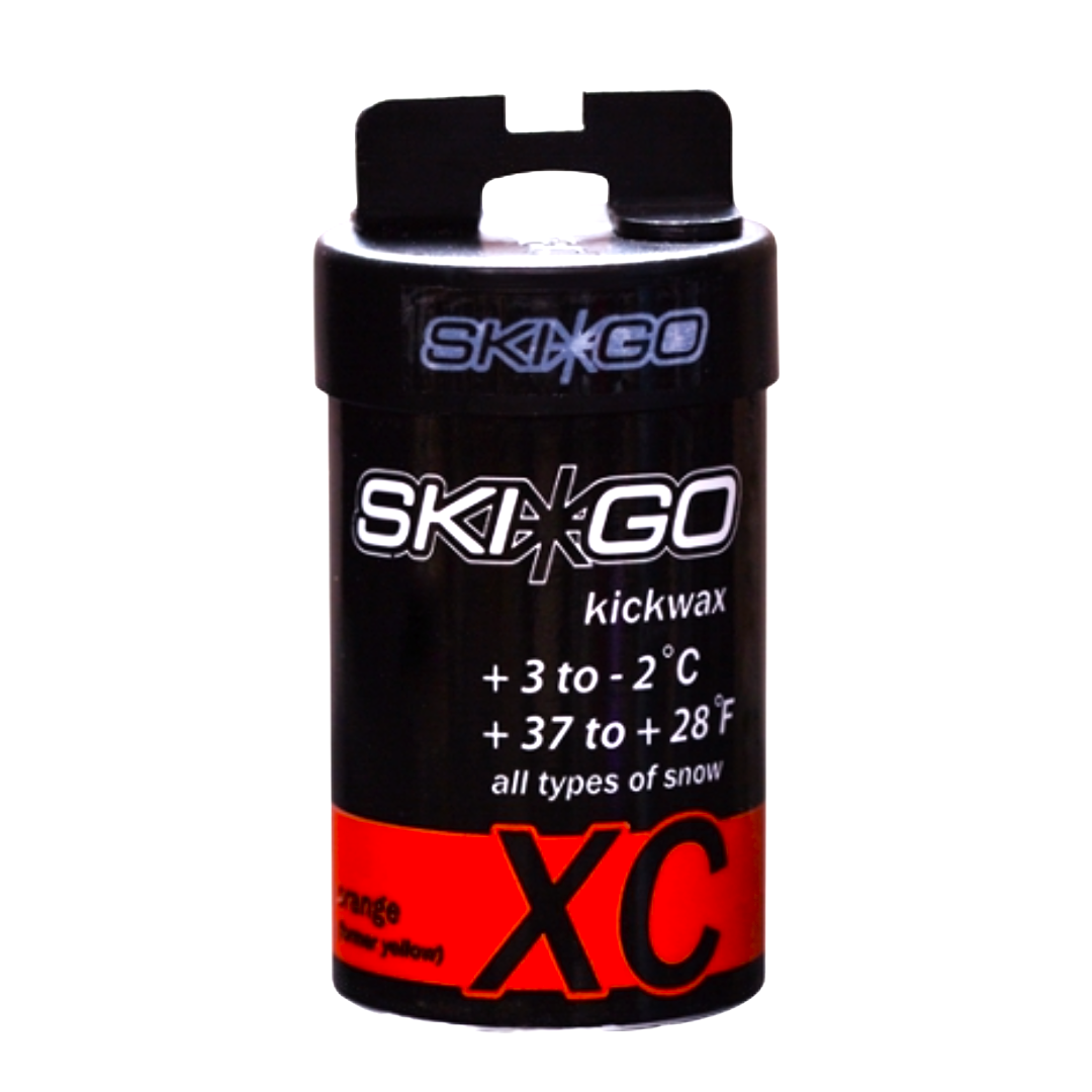 A product picture of the Ski*Go XC Orange Hardwax