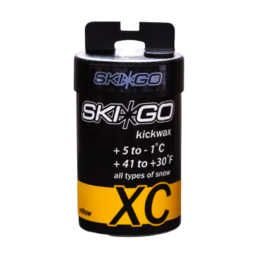 A product picture of the Ski*Go XC Yellow Hardwax