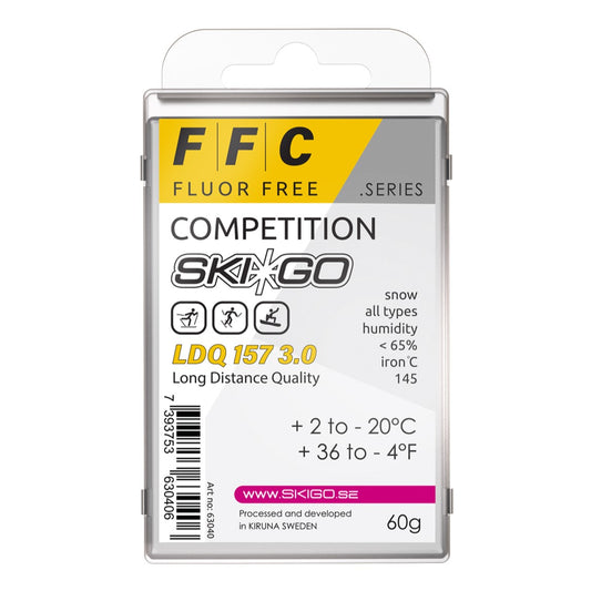 A product picture of the Ski*Go FFC LDQ 157 3.0 Melt Wax