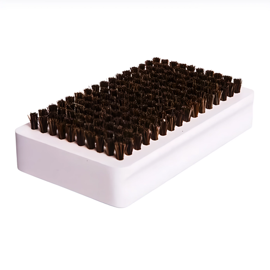 A product picture of the Ski*Go Horsehair Hand Brush