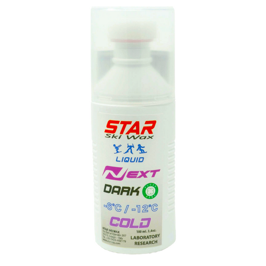 A product picture of the STAR NEXT DARK COLD Fluoro-Free Racing Liquid (Sponge Application)