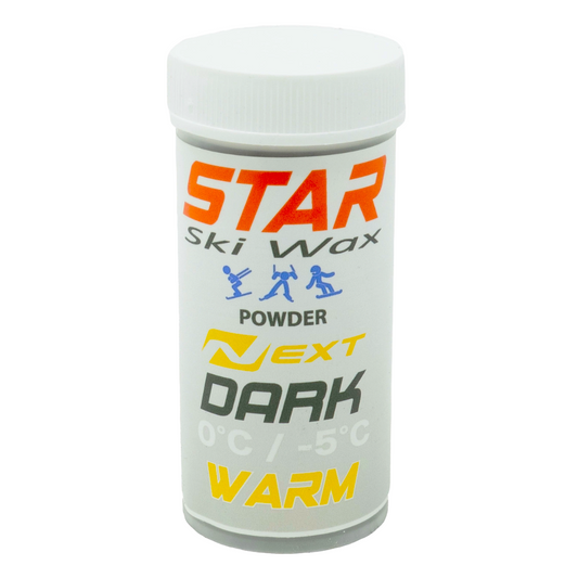 A product picture of the STAR NEXT DARK WARM Fluoro-Free Racing Powder (0C/-5C)