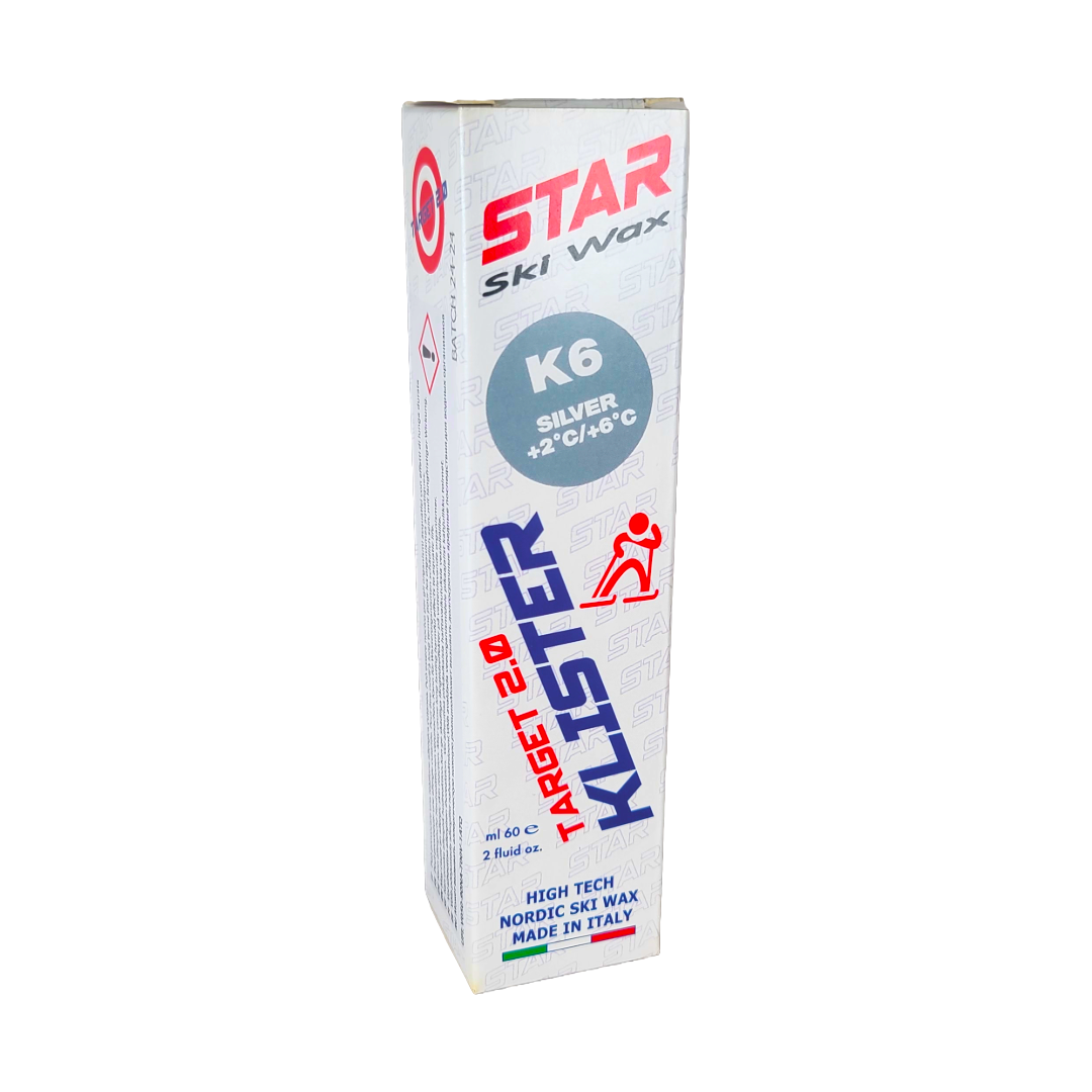 A product picture of the STAR TARGET K6 - Silver Klister