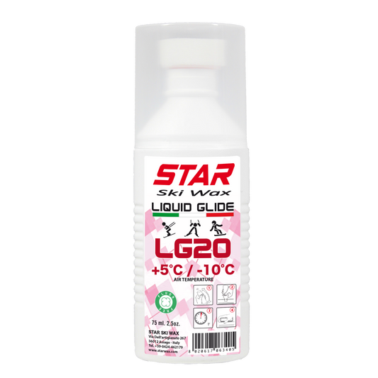 A product picture of the STAR LG20 WARM Liquid Glide Wax (Sponge Applicator) (5C/-10C) | 75ml