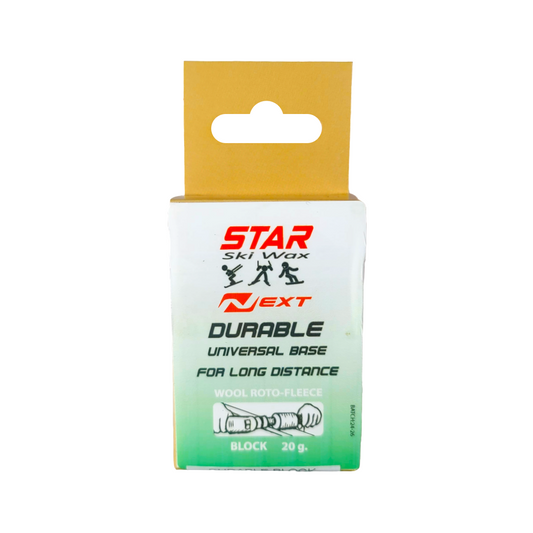 A product picture of the STAR NEXT Durable Long Distance Fluoro-Free Racing Wool-Apply BLOCK | 28g