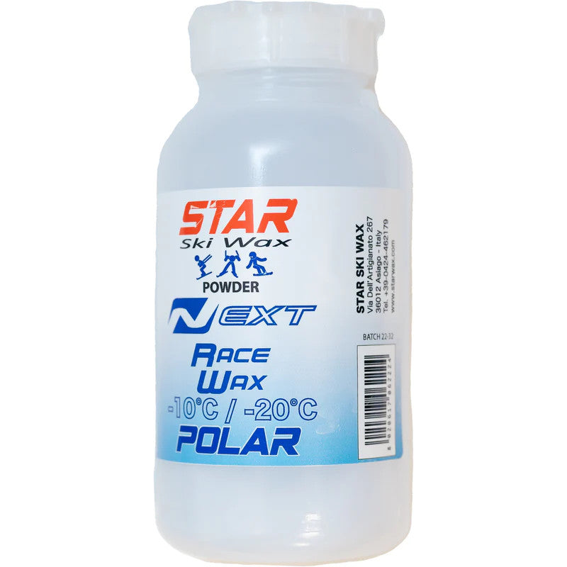A product picture of the STAR NEXT POLAR Fluoro-Free Racing Powder