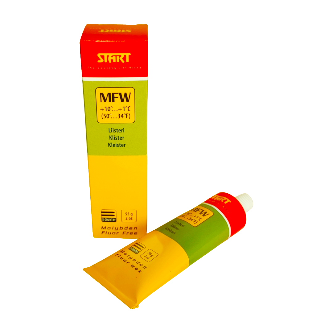 A product picture of the Start MFW Yellow Klister (10C/1C) | 55g