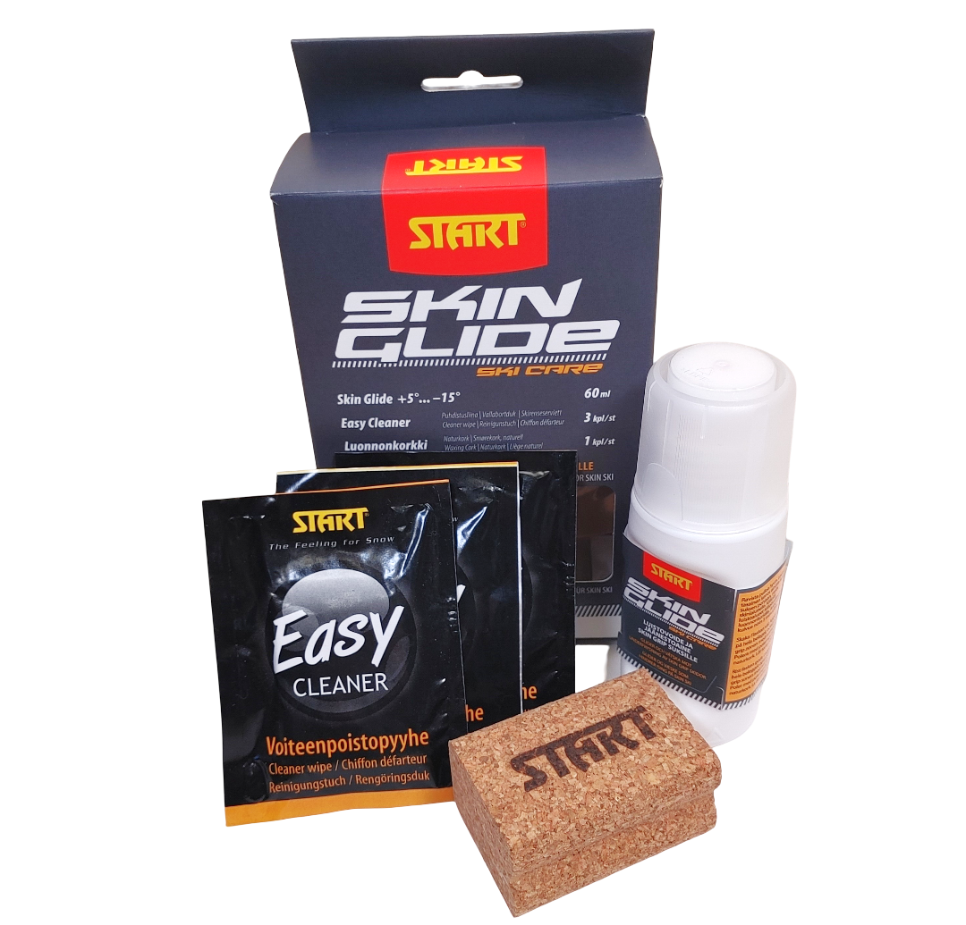 A product picture of the Start Skin Glide Ski Care Kit