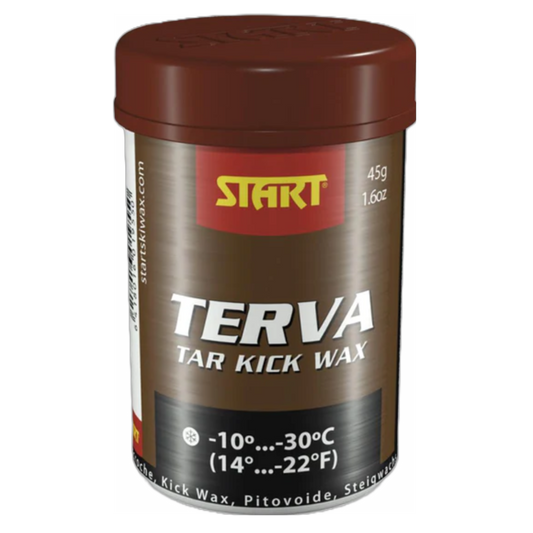 A product picture of the Start Tar Minus Black Kickwax (-10C/-30C) | 45g