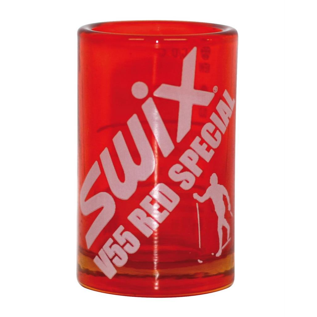 A product picture of the Swix Red Schnapps Glass
