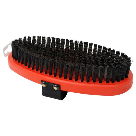 A product picture of the Swix Oval Alpine Steel Handbrush