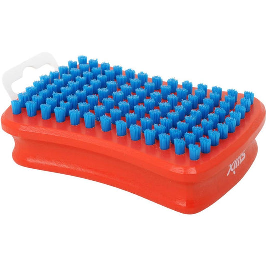 A product picture of the Swix Turbo Combi Handbrush - Blue Nylon and Cork