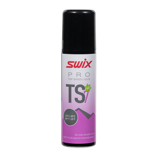 A product picture of the Swix TS7 Liquid Violet, -2°C/-7°C