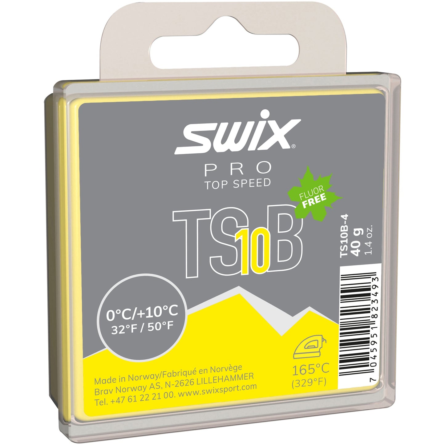 TSB10 Black, Melt Glider 0°C/+10°C Angle 1