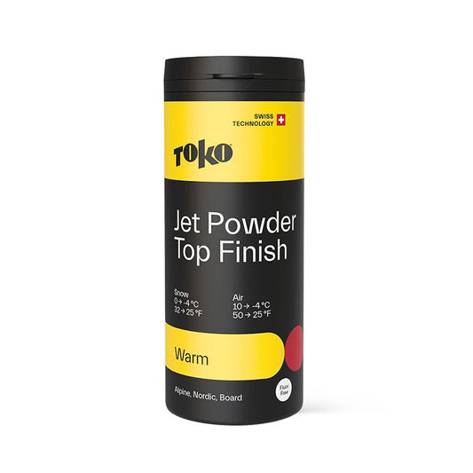 A product picture of the Toko Jet Powder Top Finish Warm