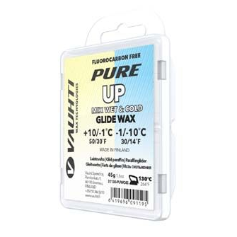 From the Vauhti Fluoro-free PURE line. PURE-LINE UP MIX WET & COLD PARAFFIN A performance fluoro-free duo-pack of paraffin glide waxes. 