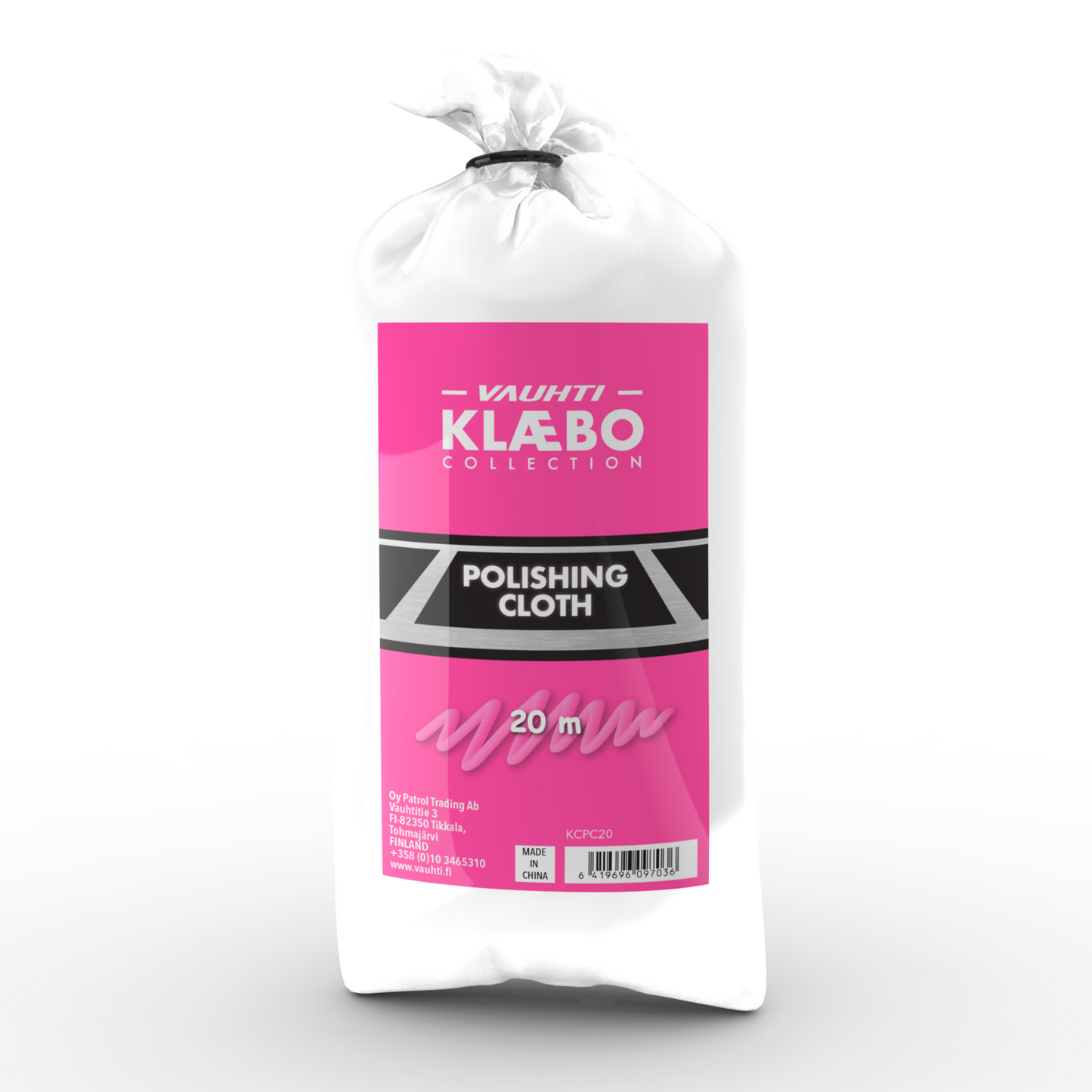 A product picture of the Vauhti Klaebo Polishing Cloth | 20m