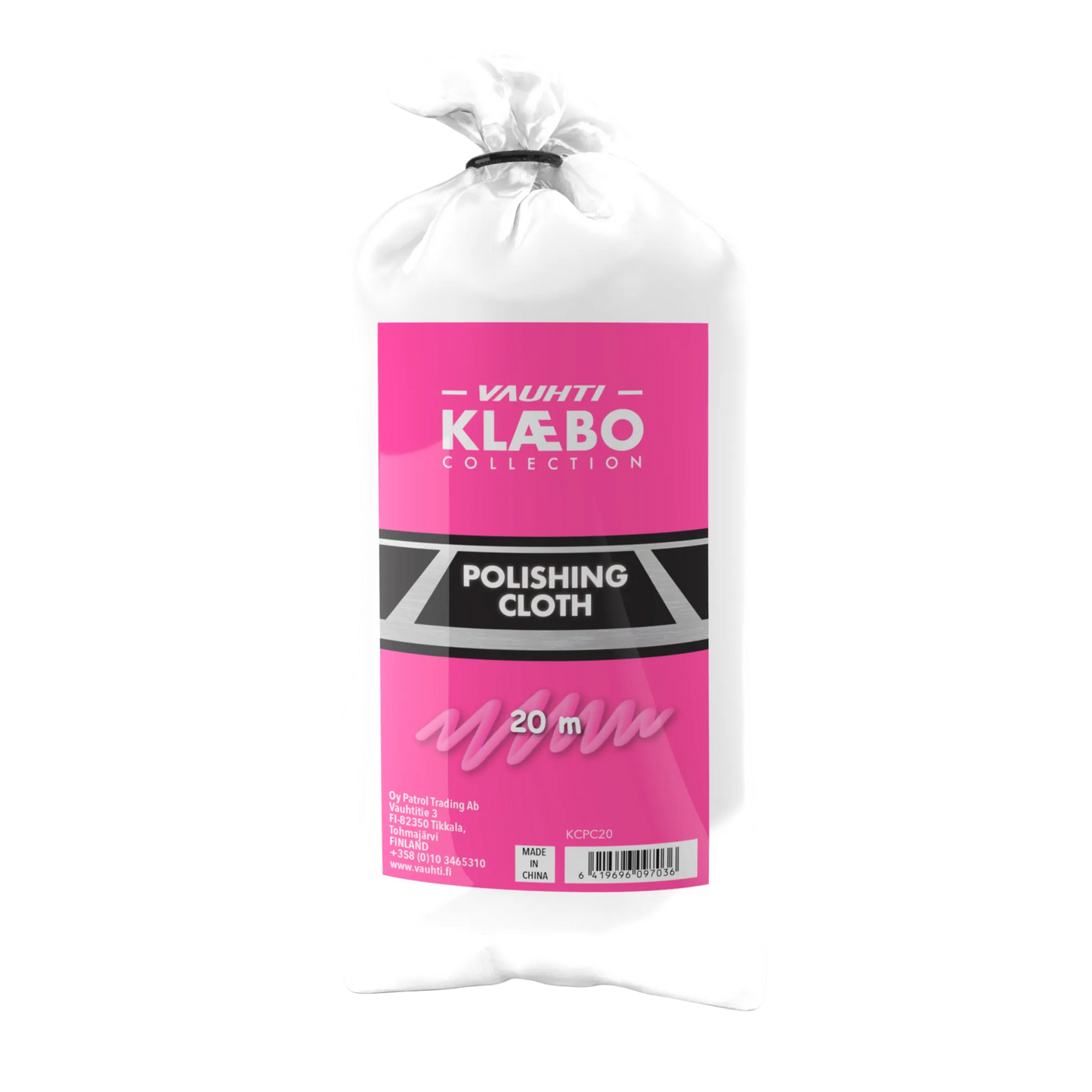 A product picture of the Vauhti Klaebo Polishing Cloth | 20m