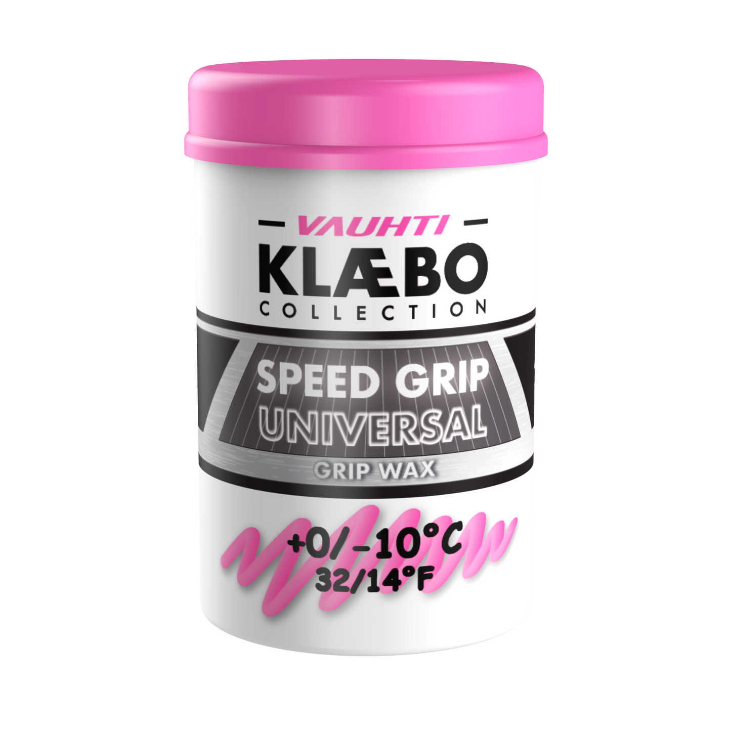 A product picture of the Vauhti Klaebo Speed Universal Hardwax (0C/-10C) | 45g