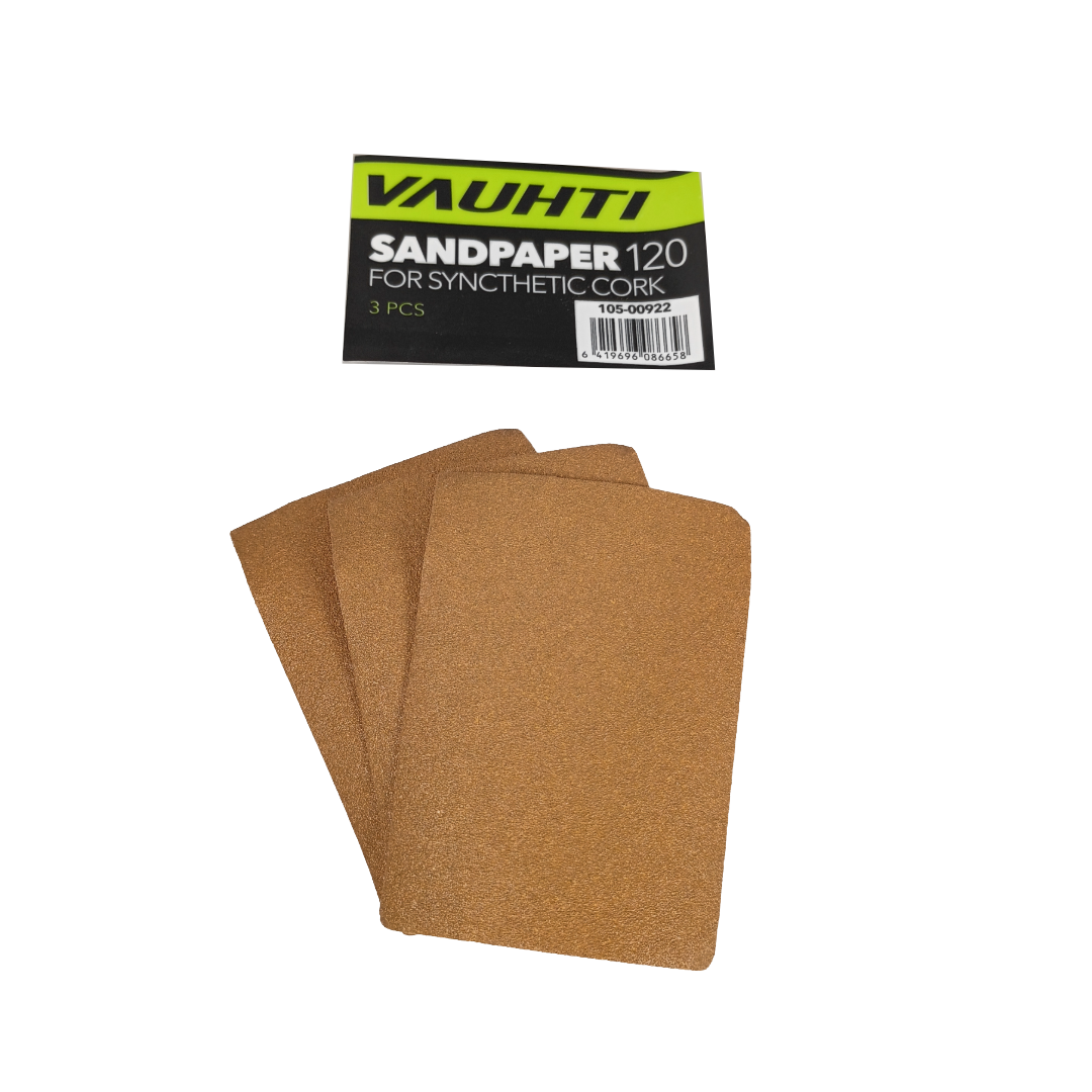 A product picture of the Vauhti Sandpaper For Synthetic Cork (3 Pcs)