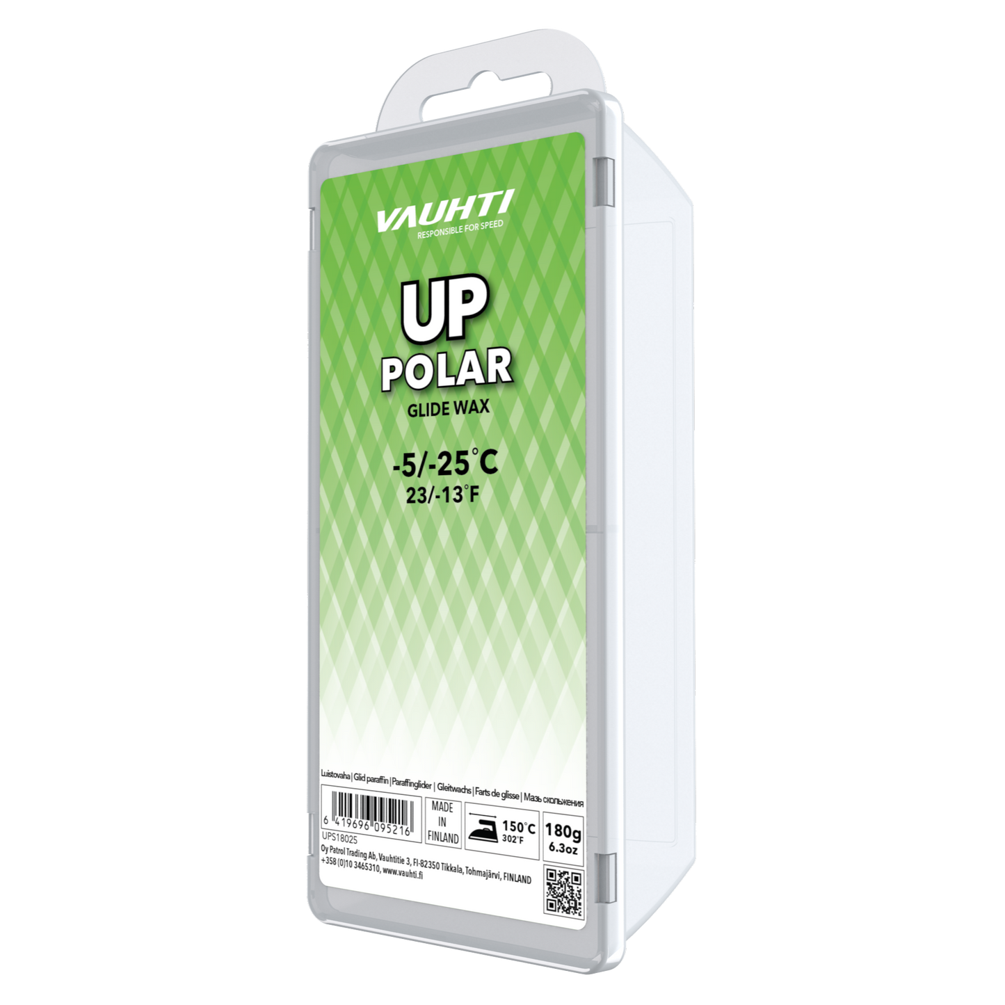 A product picture of the Vauhti UP POLAR Melt Wax (-5C/-25C)