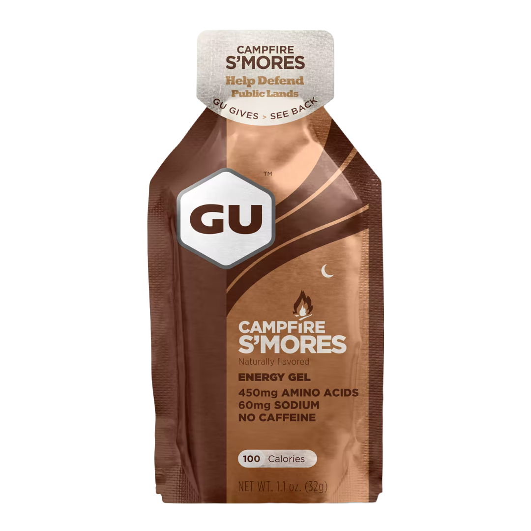 A product picture of the Gu Energy Campfire Smores (Caffine Free) | 32g