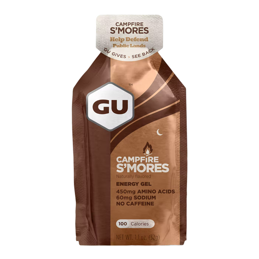 A product picture of the Gu Energy Campfire Smores (Caffine Free) | 32g
