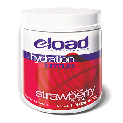 A product picture of the eLoad Sport Nutrition Hydration Formula Drink Mixes