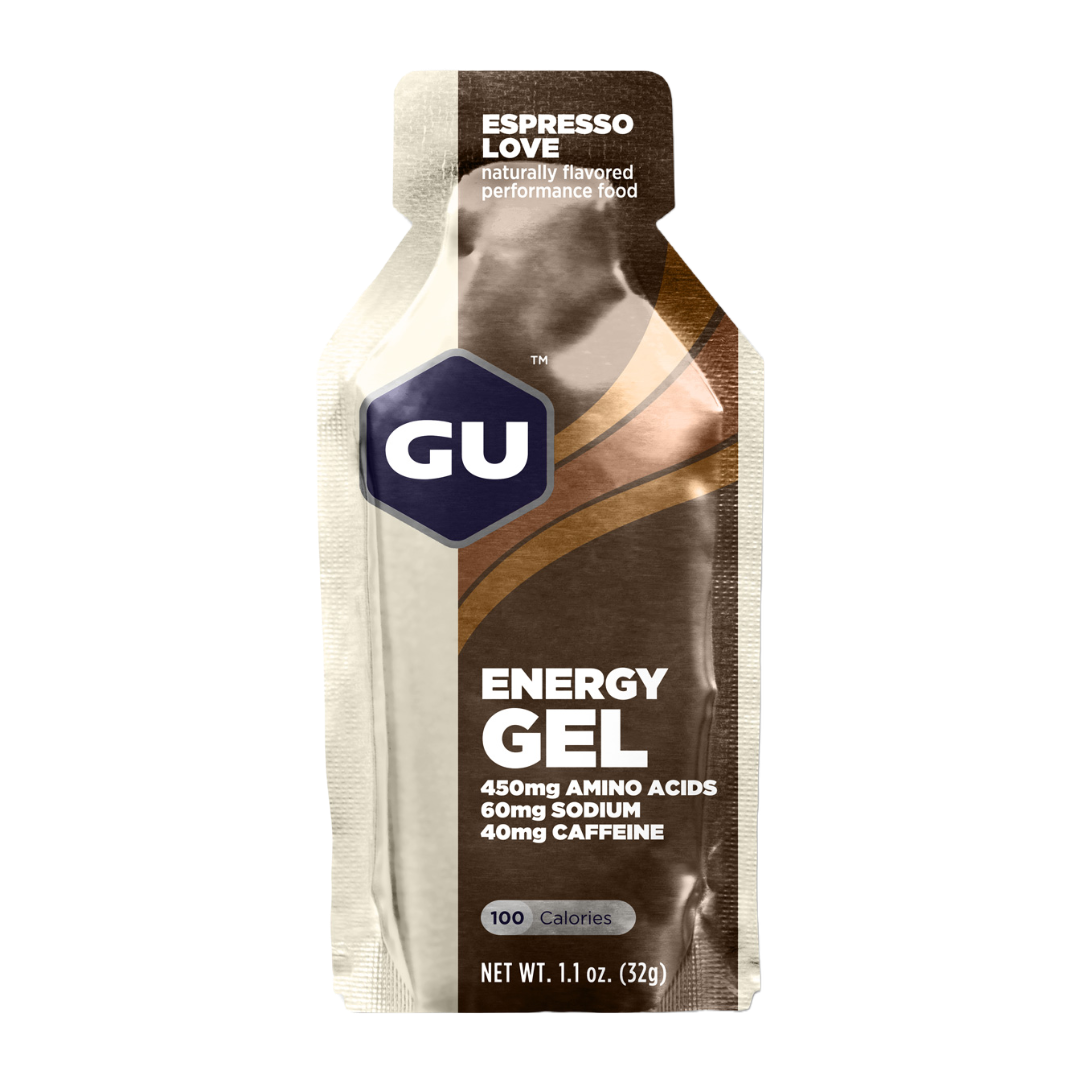 A product picture of the Gu Energy Espresso Love | 32g