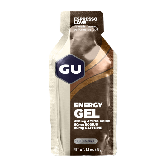 A product picture of the Gu Energy Espresso Love | 32g