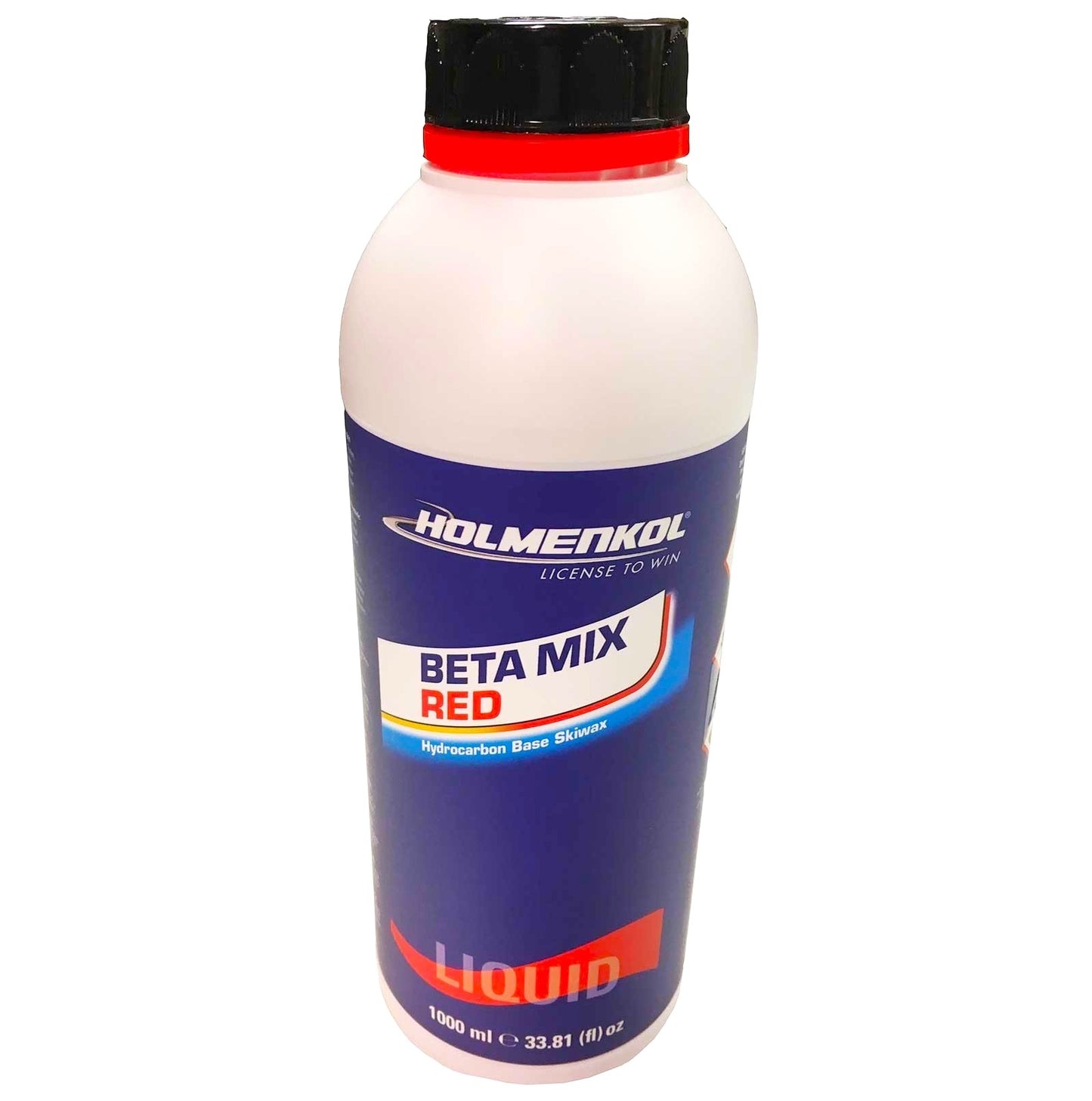 A product picture of the Holmenkol Betamix RED Basewax Liquid (-4C/-14C)