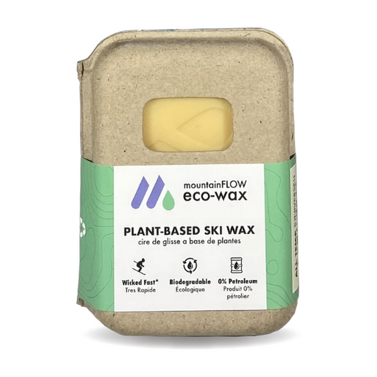 A product picture of the mountainFLOW eco-wax Performance All-Temp Melt Wax