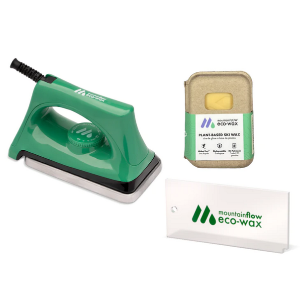 A product picture of the mountainFLOW eco-wax Wax Kit - Green Circle