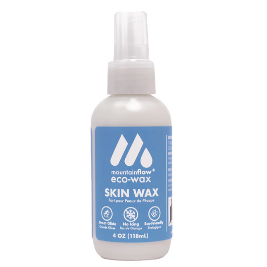 A product picture of the mountainFLOW eco-wax Skin Wax Spray