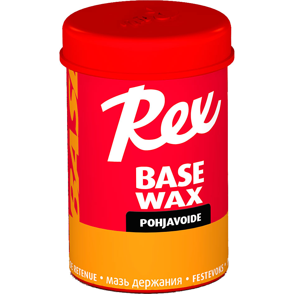 A product picture of the Rex Wax Basic Grip Orange Base Wax
