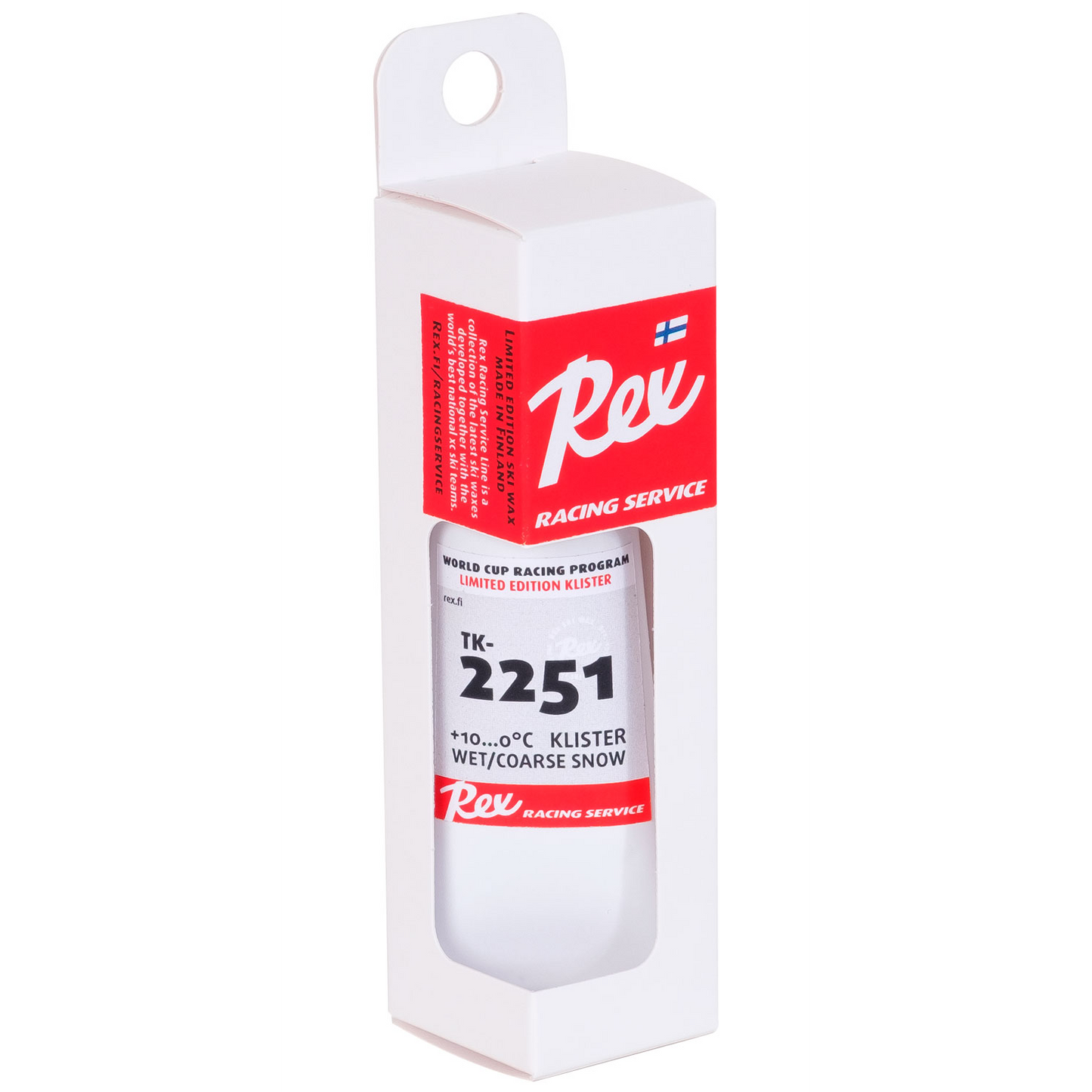 A product picture of the Rex Wax TK-2251 World Cup Klister