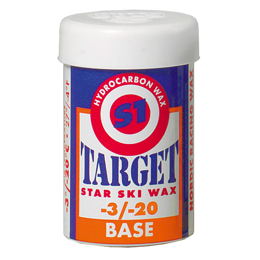 A product picture of the STAR TARGET S1 - BASE - Orange Hardwax