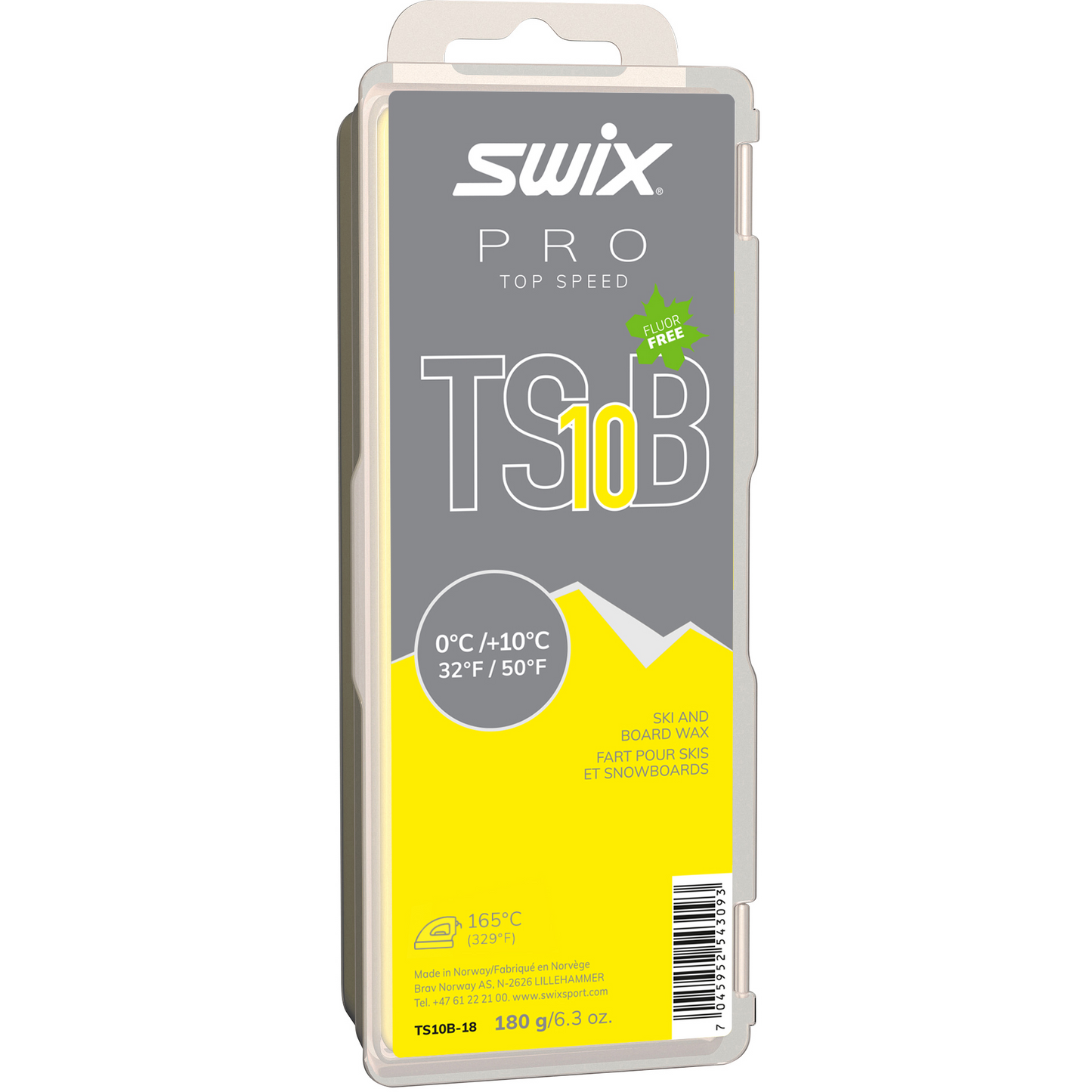 TSB10 Black, Melt Glider 0°C/+10°C Angle 1