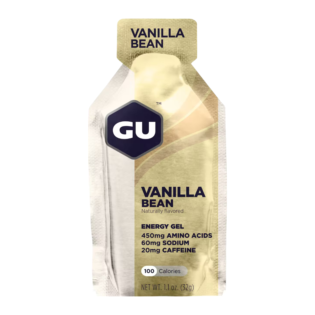 A product picture of the Gu Energy Vanilla Bean | 32g