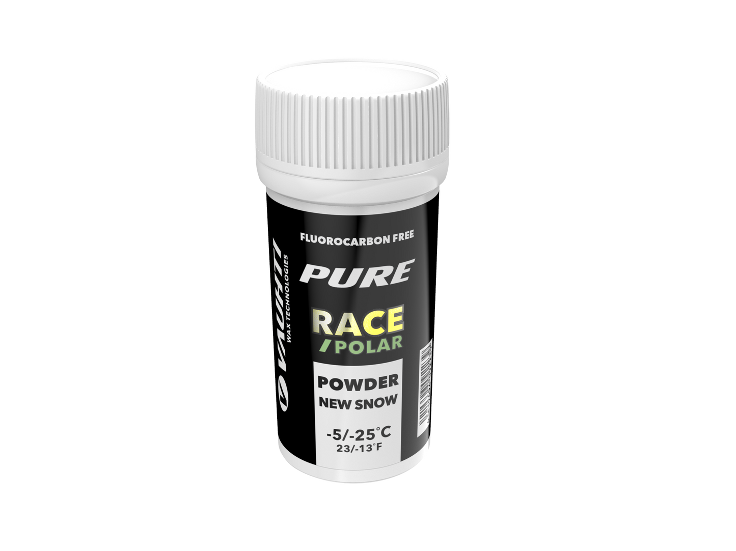 Bottle of PURE RACE NEW SNOW POLAR POWDER