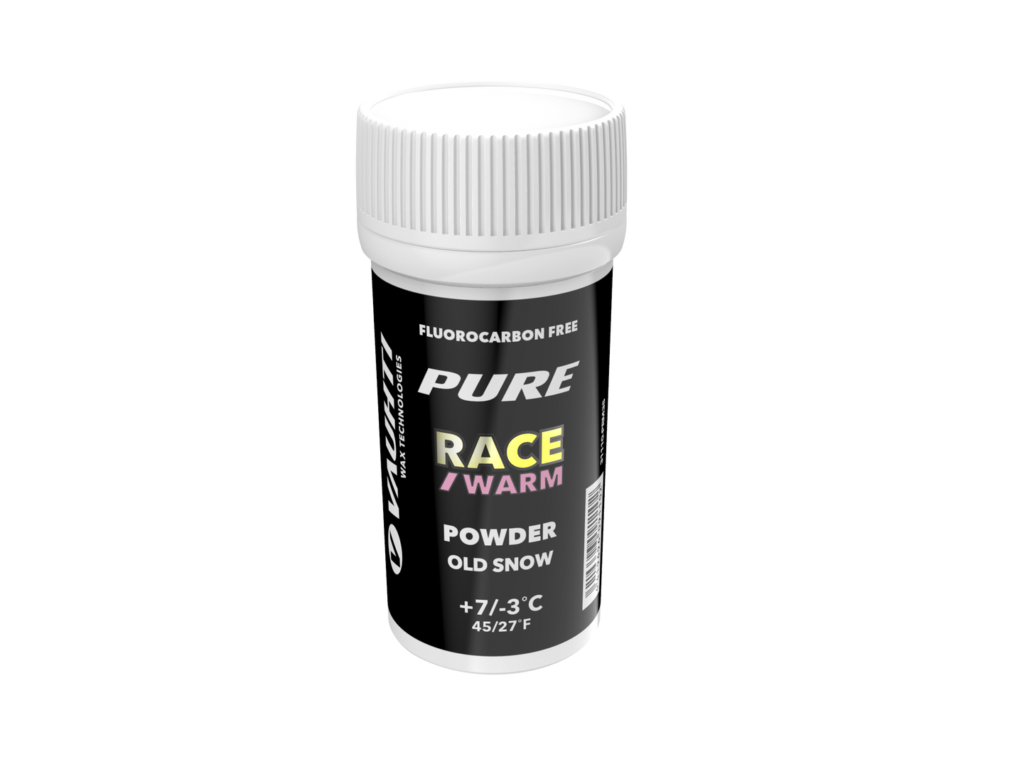 Bottle of PURE RACE OLD SNOW WARM POWDER