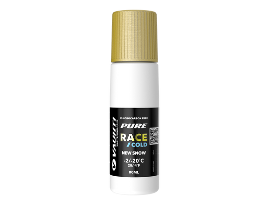 Bottle of PURE RACE NEW SNOW COLD LIQUID GLIDE