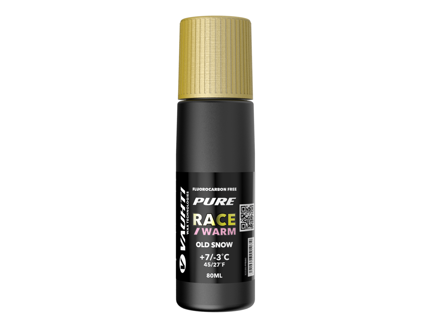 Bottle of PURE RACE OLD SNOW WARM LIQUID GLIDE