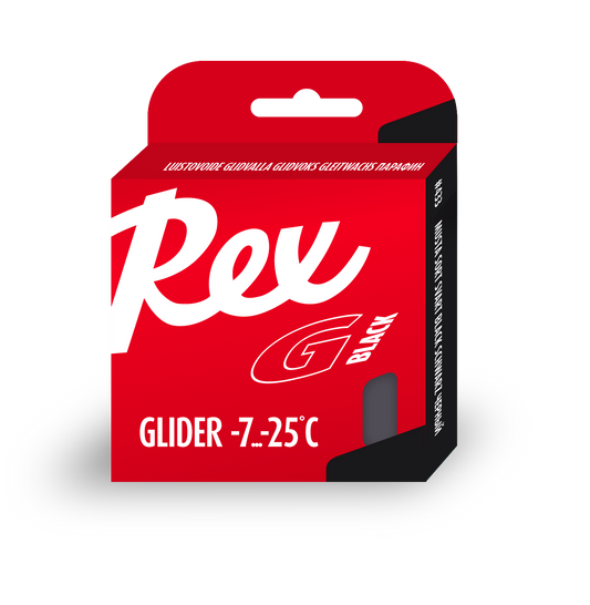 A product picture of the Rex Wax Racing Glide Graphite Paraffin